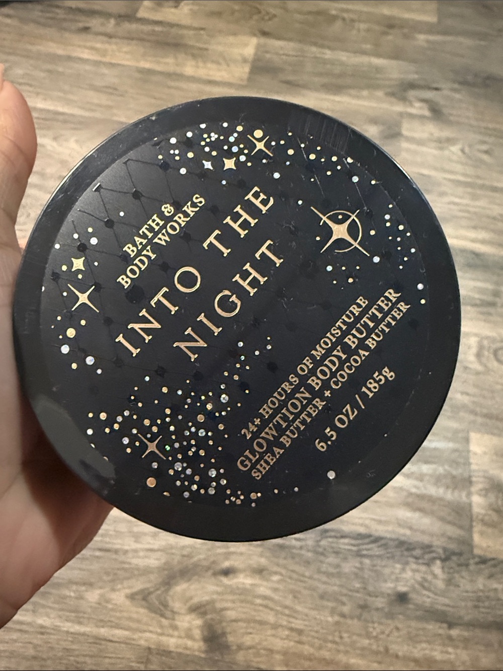 Bath & Body Works Into The Night Body Butter - Black & Gold